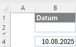 Datum als Text