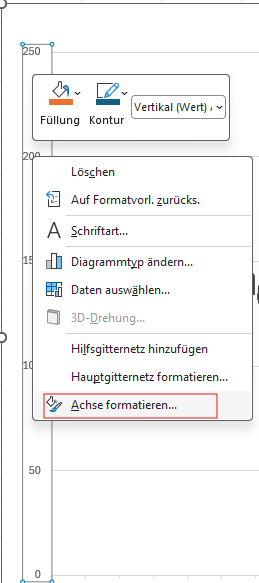 Kursachse formatieren