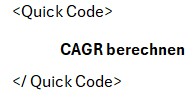 Beitragsbild CAGR berechnen